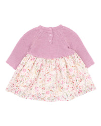 Thumbnail for Bebe - Flossy Knitted Bodice Dress