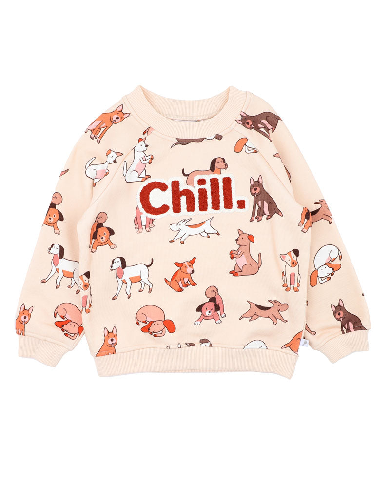 Fox & Finch - Cool Dogs Print Sweatshirt