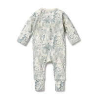 Thumbnail for Wilson & Frenchy - Hello Friends Organic Zipsuit with Feet