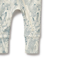 Thumbnail for Wilson & Frenchy - Hello Friends Organic Zipsuit with Feet
