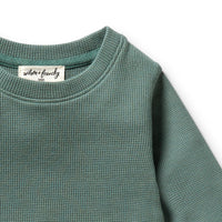 Thumbnail for Wilson & Frenchy - Pine Green Organic Waffle Set