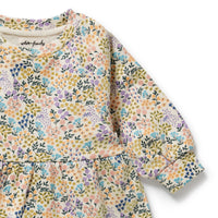 Thumbnail for Wilson & Frenchy - Tiny Bloom Organic Terry Sweat Dress
