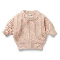 Thumbnail for Wilson & Frenchy - Fairy Floss Organic Knitted Jumper