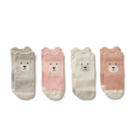 Thumbnail for Wilson & Frenchy - Girls Organic 4 Pack Baby Socks