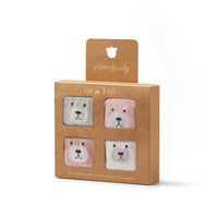 Thumbnail for Wilson & Frenchy - Girls Organic 4 Pack Baby Socks