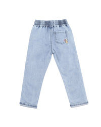 Thumbnail for Bebe - Flossy Knit Denim Pull on Jeans