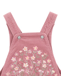 Thumbnail for Bebe - Flossy Embroidered Cord Overalls