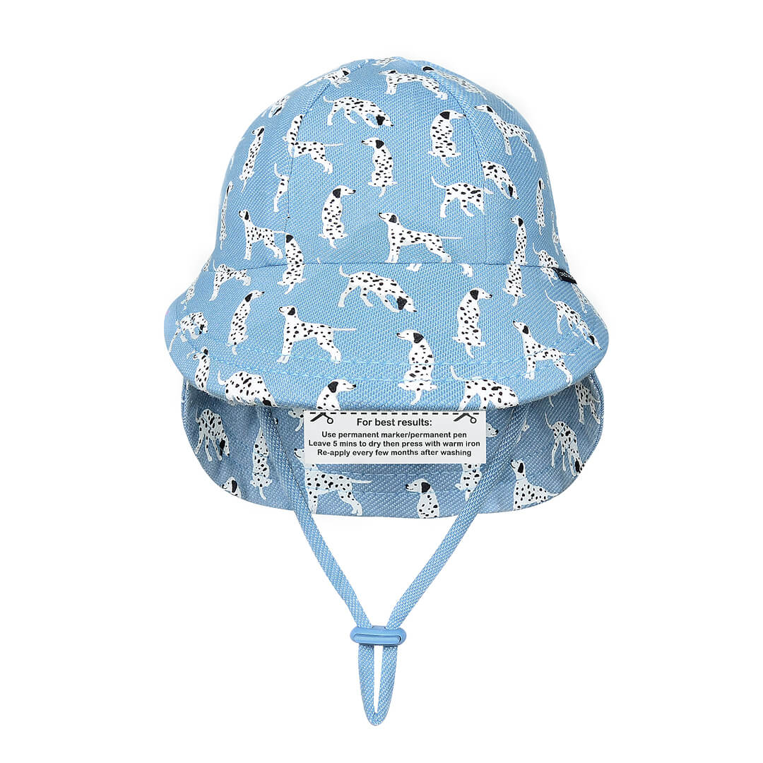 Bedhead Hat - Legionnaire Flap Sun Hat - Dalmatian