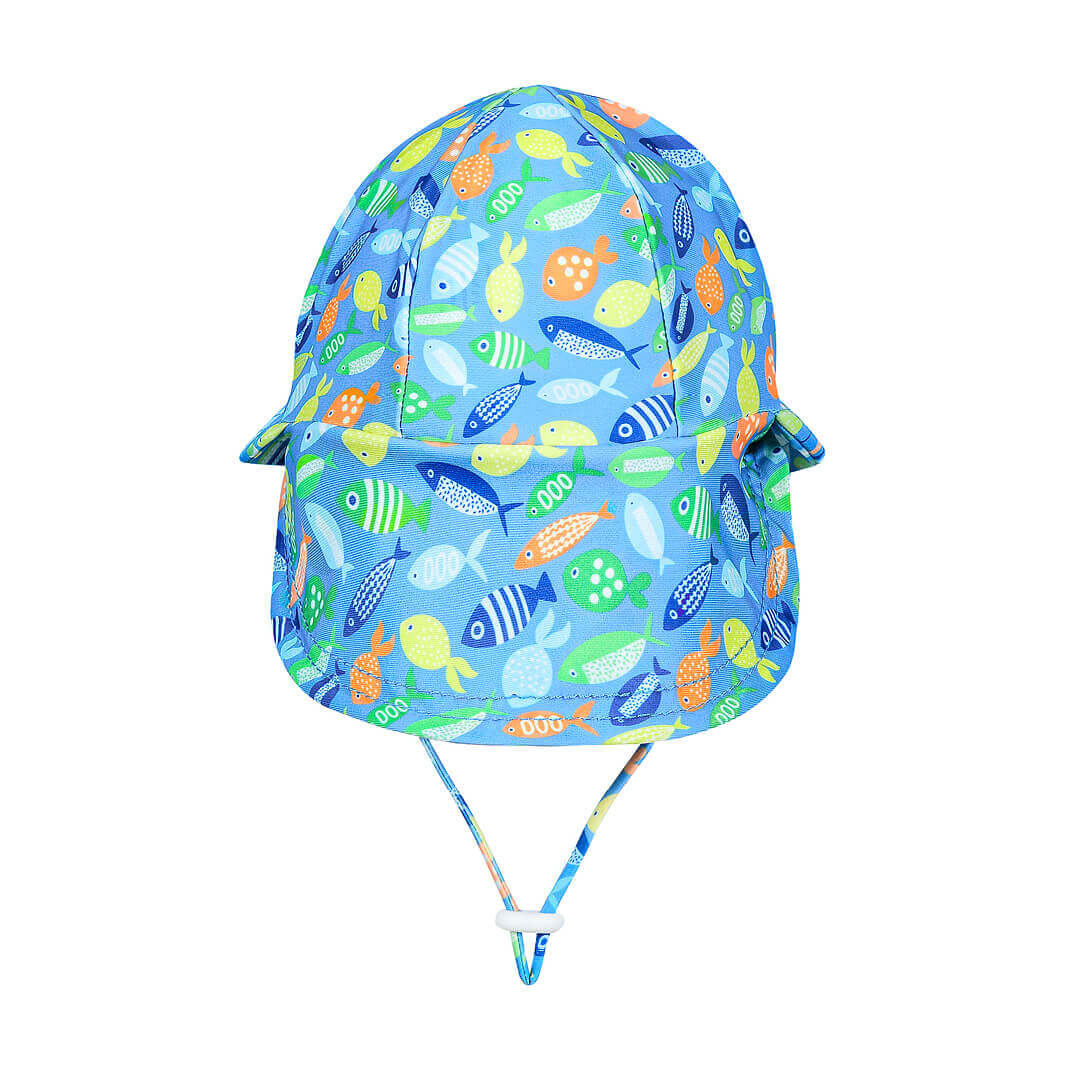 Bedhead Hat - Legionnaire Flap Swim Hat - Pisces