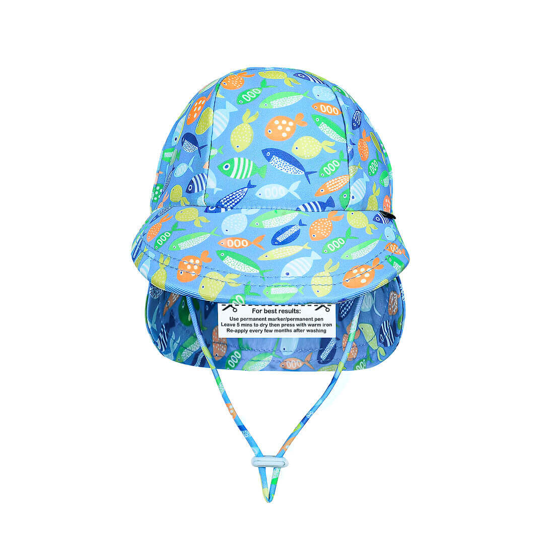 Bedhead Hat - Legionnaire Flap Swim Hat - Pisces