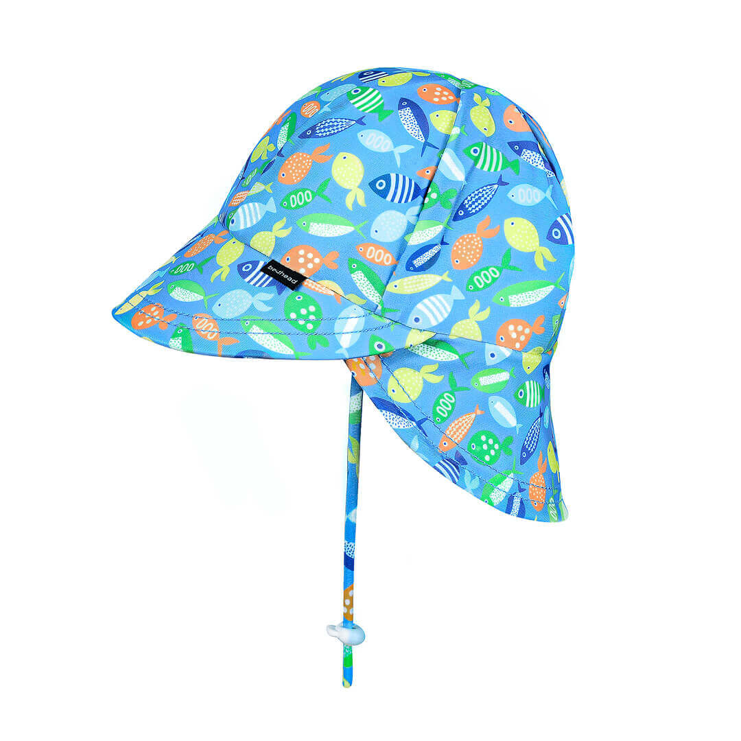Bedhead Hat - Legionnaire Flap Swim Hat - Pisces