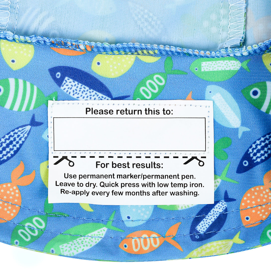 Bedhead Hat - Classic Bucket Beach Hat - Pisces
