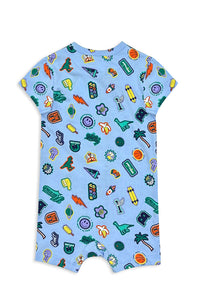 Thumbnail for Milky - Happy Zip Romper