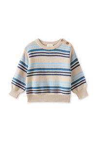 Thumbnail for Milky - Clancy Stripe Jumper