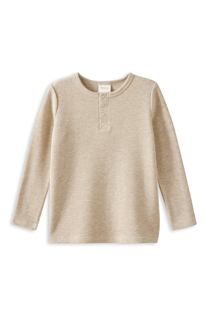 Milky - Drift Waffle Henley