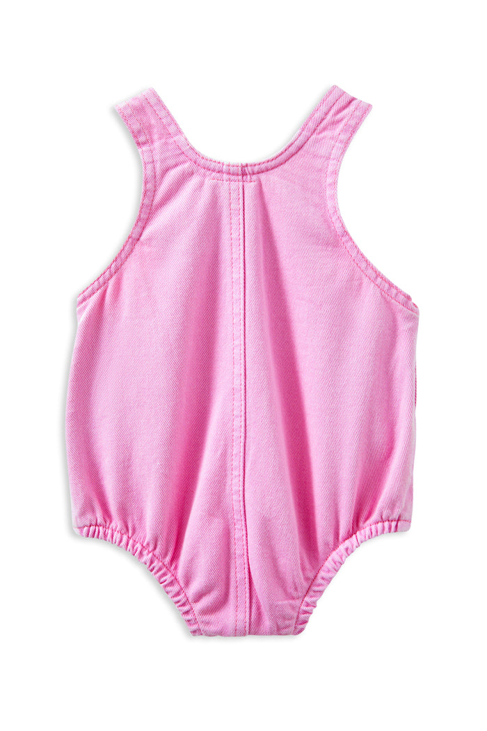 Milky - Pink Twill Playsuit