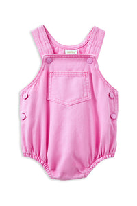 Thumbnail for Milky - Pink Twill Playsuit