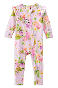 Thumbnail for Milky - Lily Belle Zip Romper