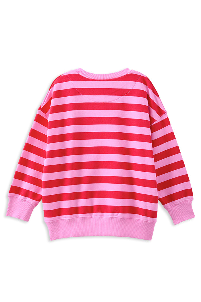 Milky - Cherry Stripe Sweat