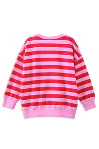 Thumbnail for Milky - Cherry Stripe Sweat