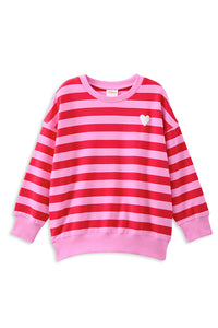 Thumbnail for Milky - Cherry Stripe Sweat