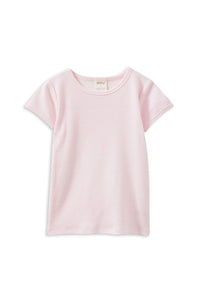 Thumbnail for Milky - Pink Stripe Rib Tee