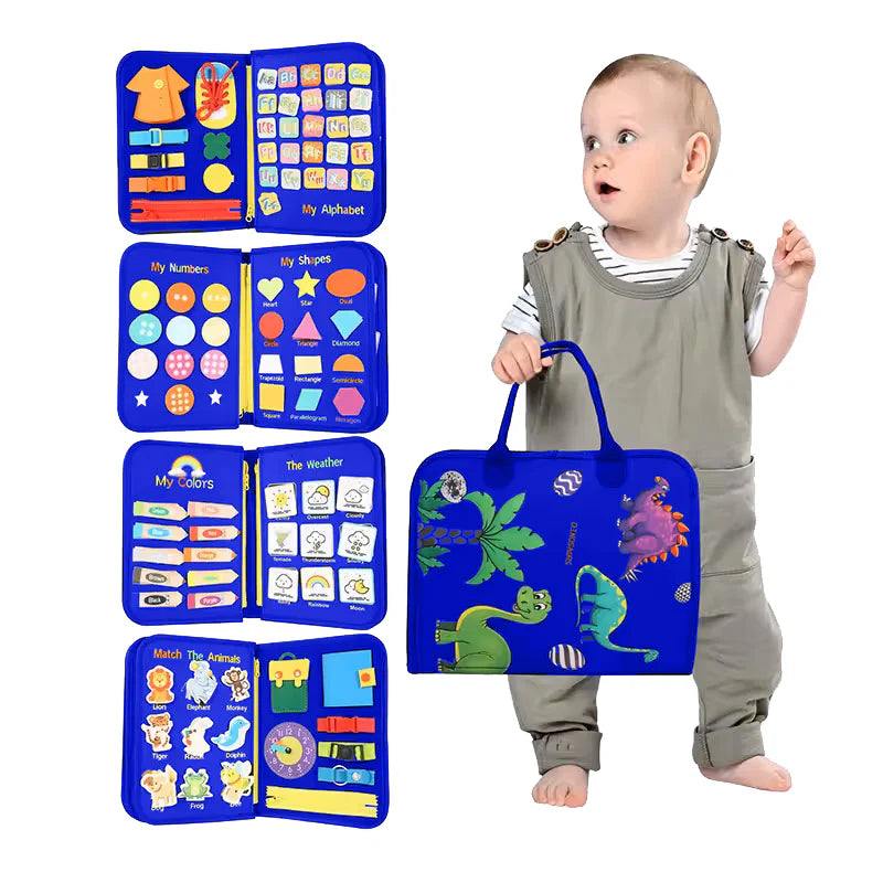 Bub2Kids - Montessori Felt Busy Book
