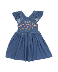 Thumbnail for Fox & Finch - Wild Horses Denim Dress