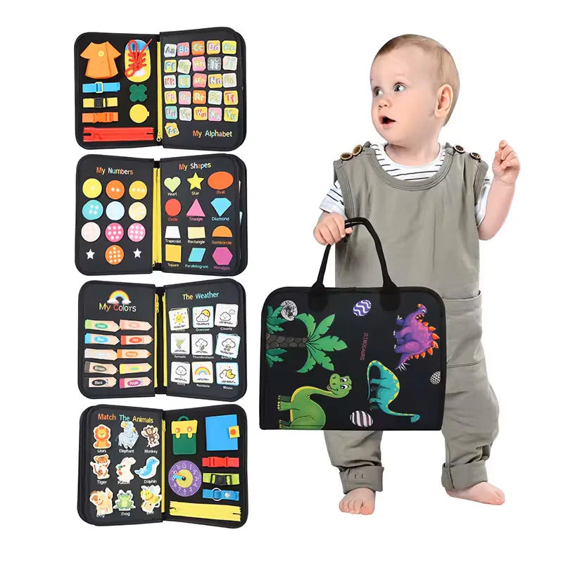 Bub2Kids - Montessori Felt Busy Book