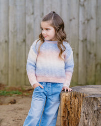 Thumbnail for Fox & Finch - Girls Ombre Jumper