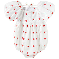 Thumbnail for Designer Kidz - Hearts Baby Romper
