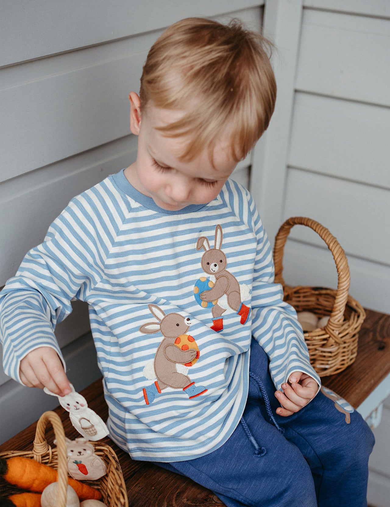 Purebaby - Easter Egg Thief Tee
