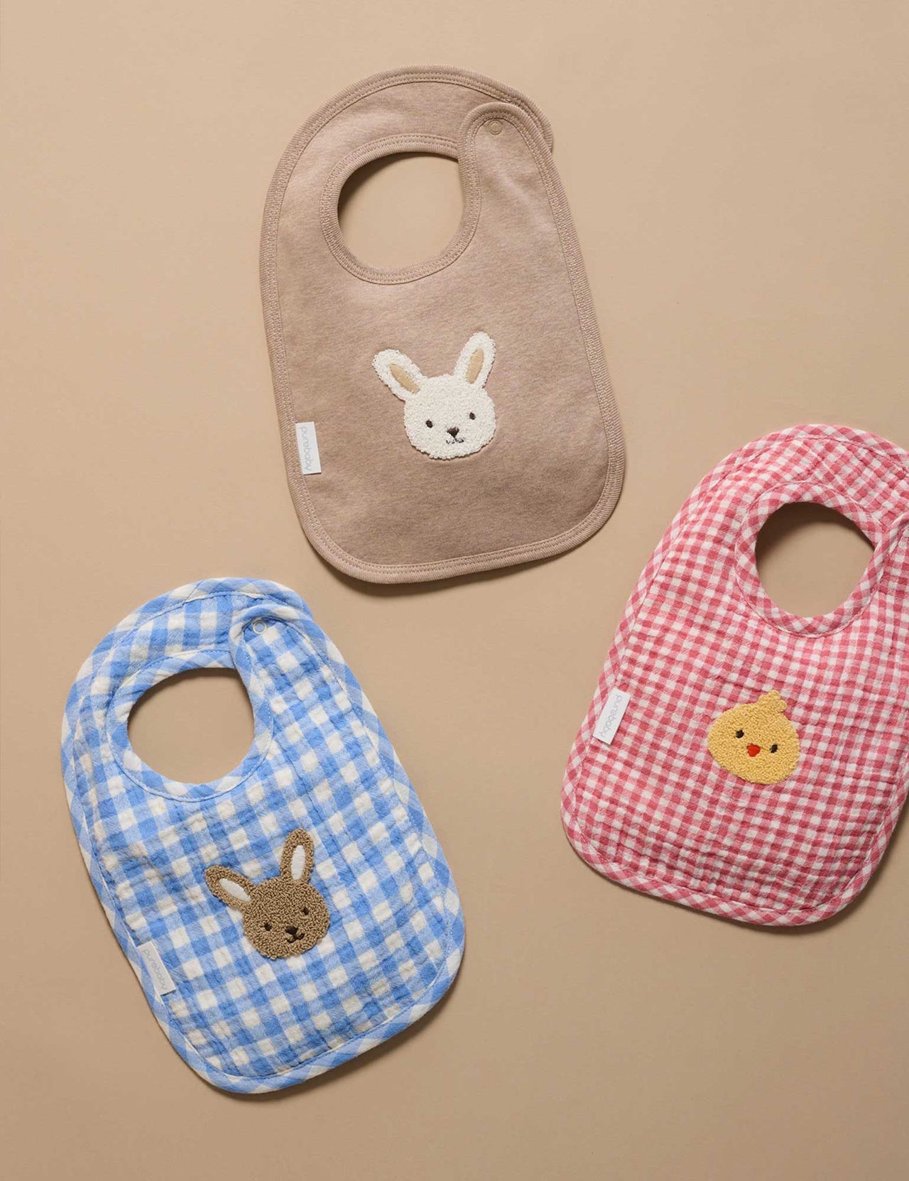 Purebaby - Lilly Pilly Gingham Bib