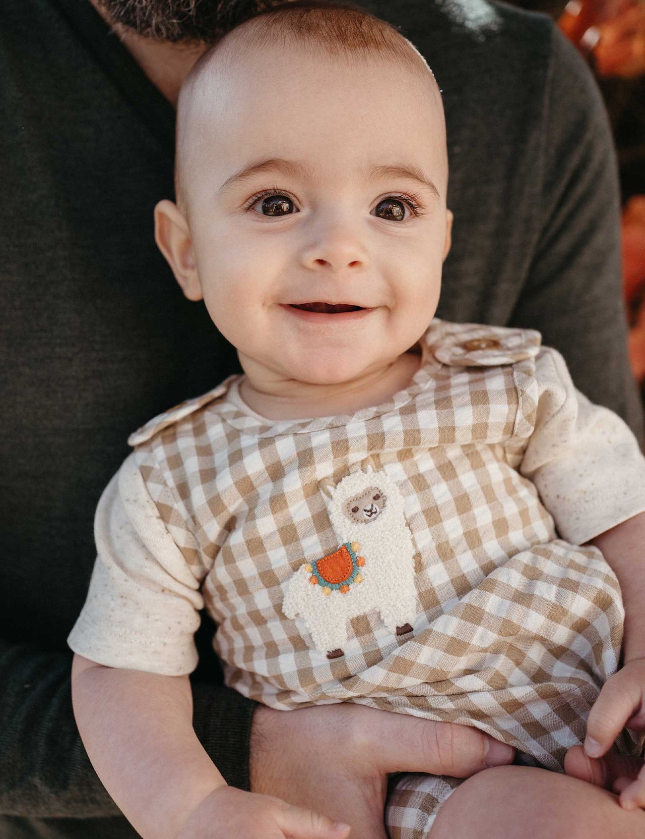 Purebaby - Gingham Romper