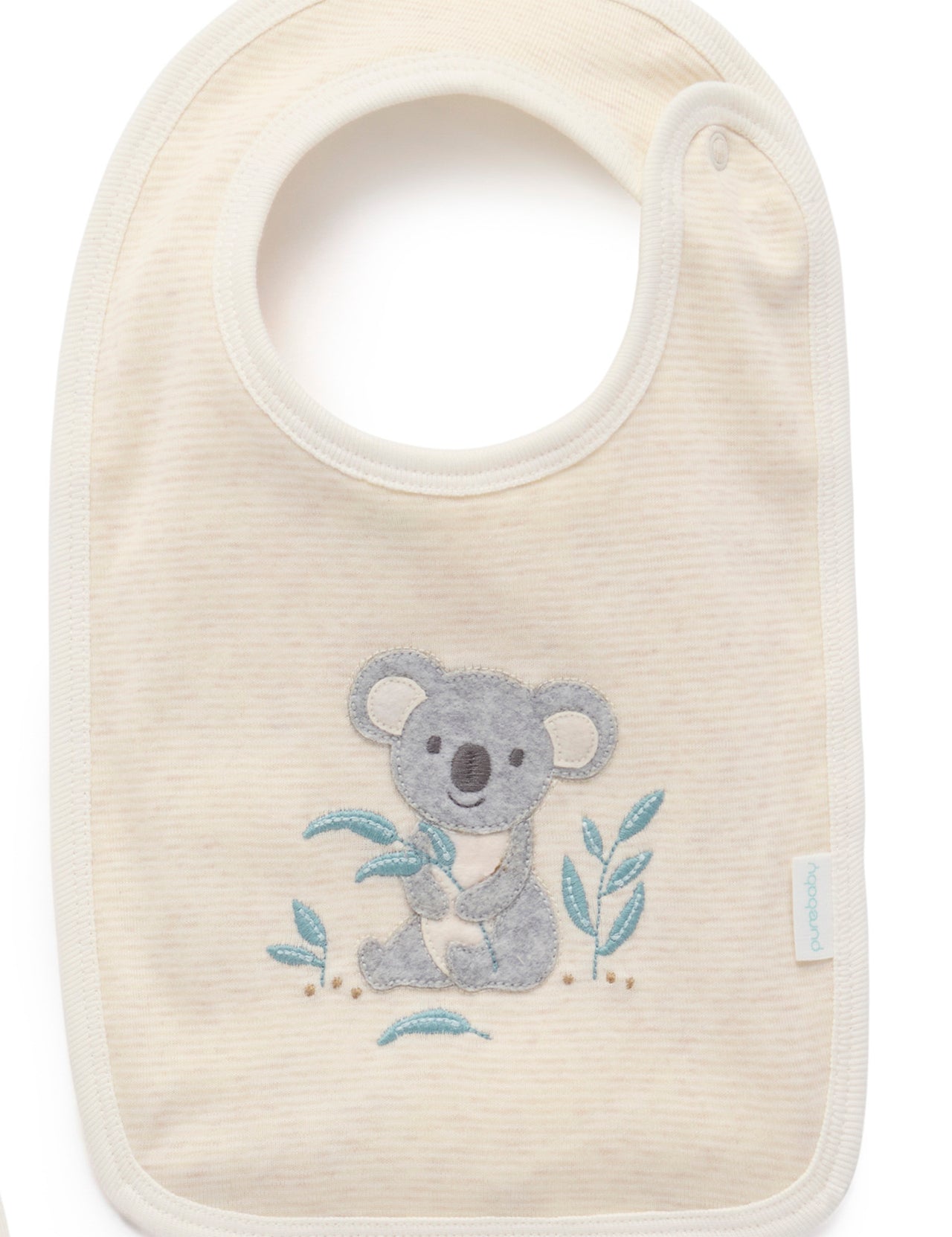 Purebaby -  Zip Growsuit & Bib Gift Set