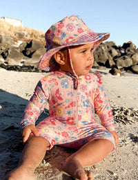 Thumbnail for Purebaby - Printed L/S Rashie Suit - Pajaro Bird