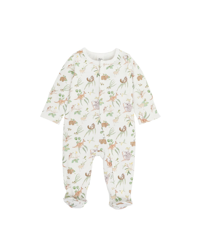 Bebe - Bailey Native LS Zip Onesie