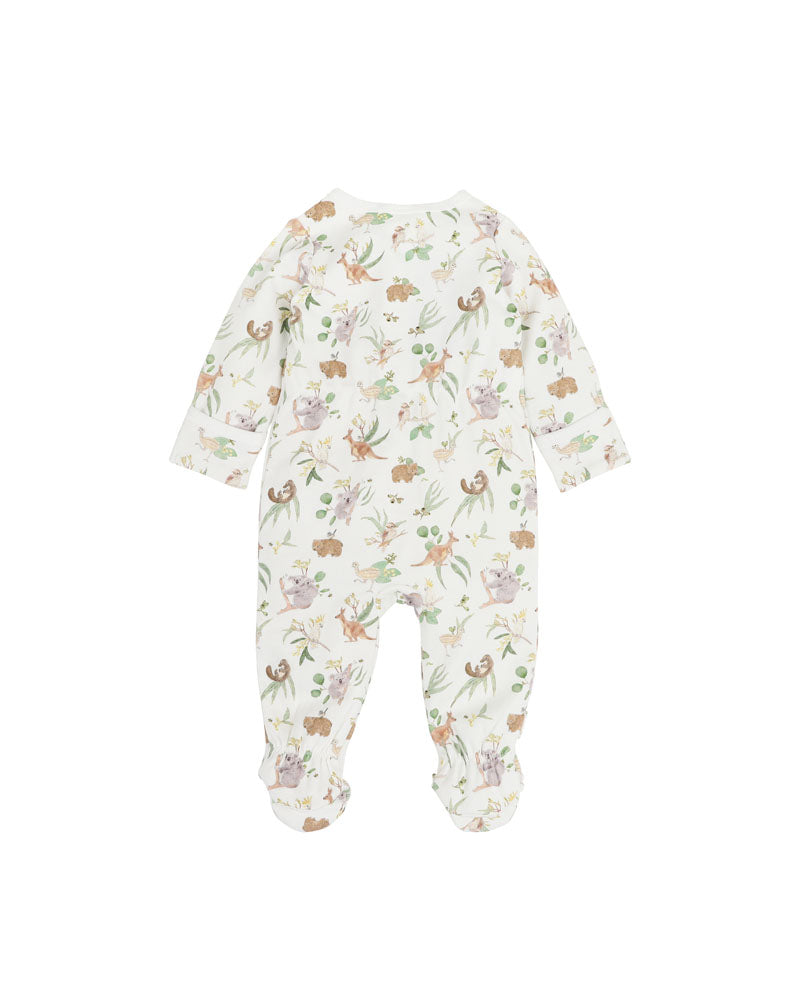 Bebe - Bailey Native LS Zip Onesie
