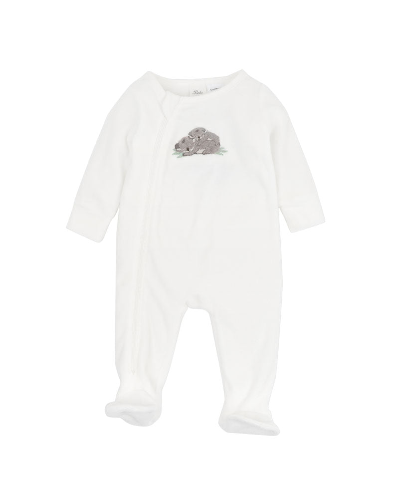Bebe - Bailey Koala Velour Onesie