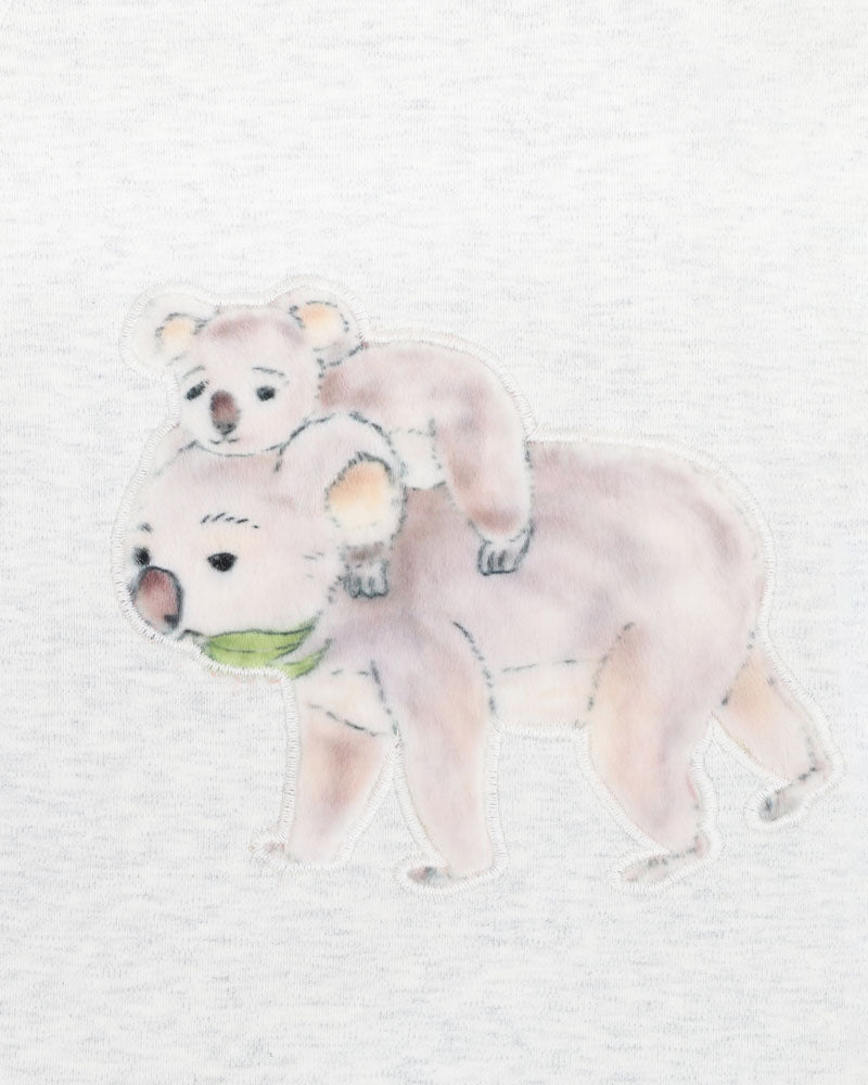 Bebe - Bailey Koala LS Zip Onesie