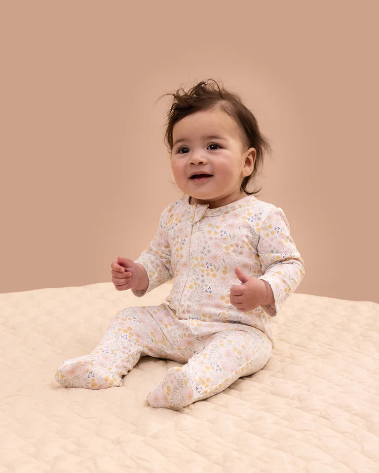 Bebe - Sunday Organic LS Zipsuit