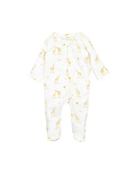 Thumbnail for Bebe - Giraffe Organic LS Zipsuit