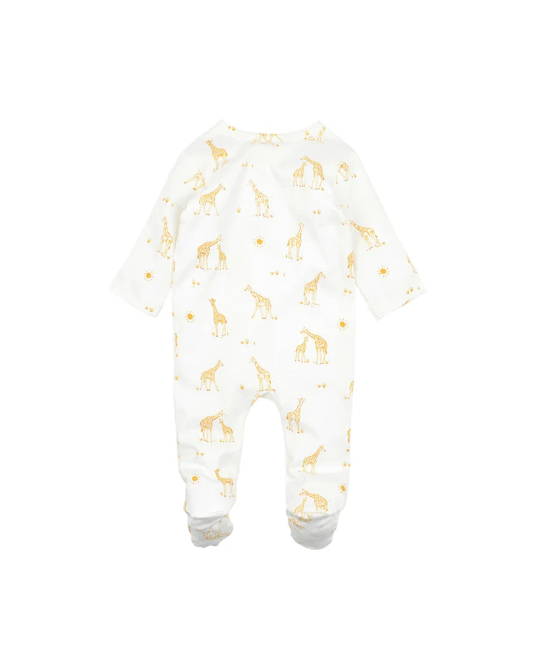 Bebe - Giraffe Organic LS Zipsuit