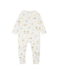 Thumbnail for Bebe - Bear Organic LS Zipsuit