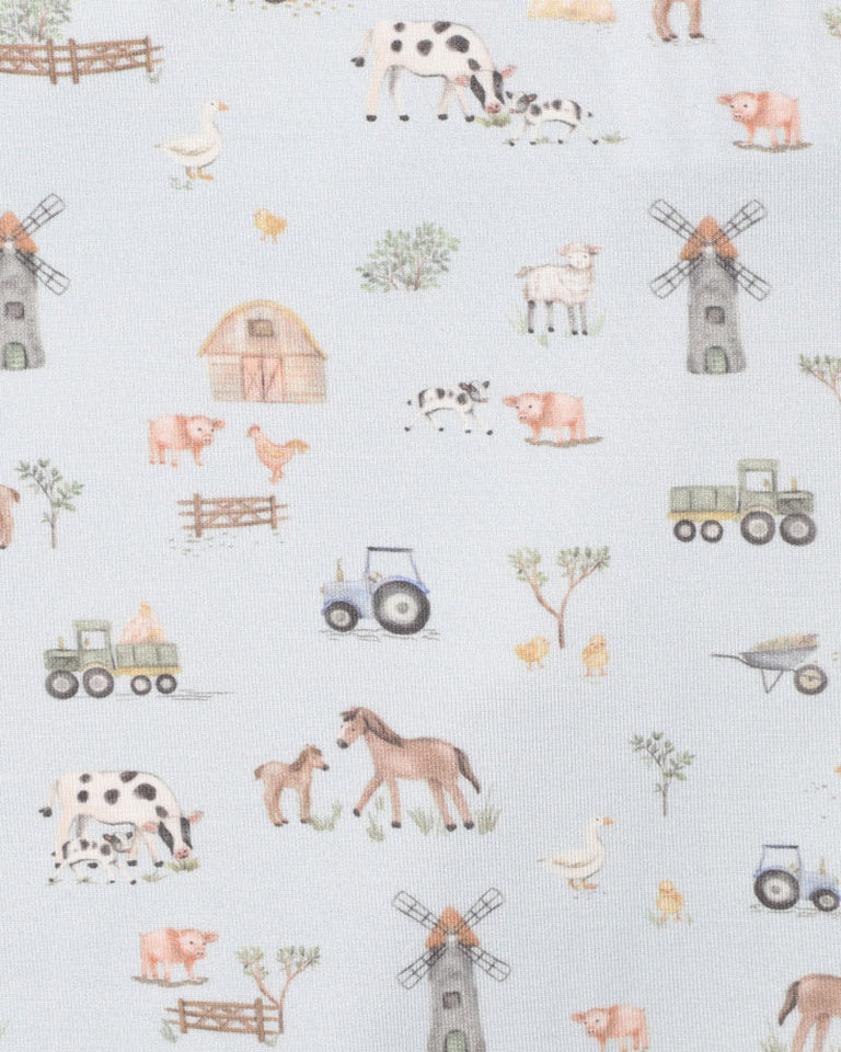 Bebe - Farm Ecocozy LS Zipsuit