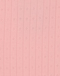 Thumbnail for Bebe - Blossom Organic Pointelle LS Zipsuit