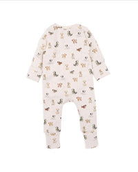 Thumbnail for Bebe - Otto Organic LS Zip Onesie