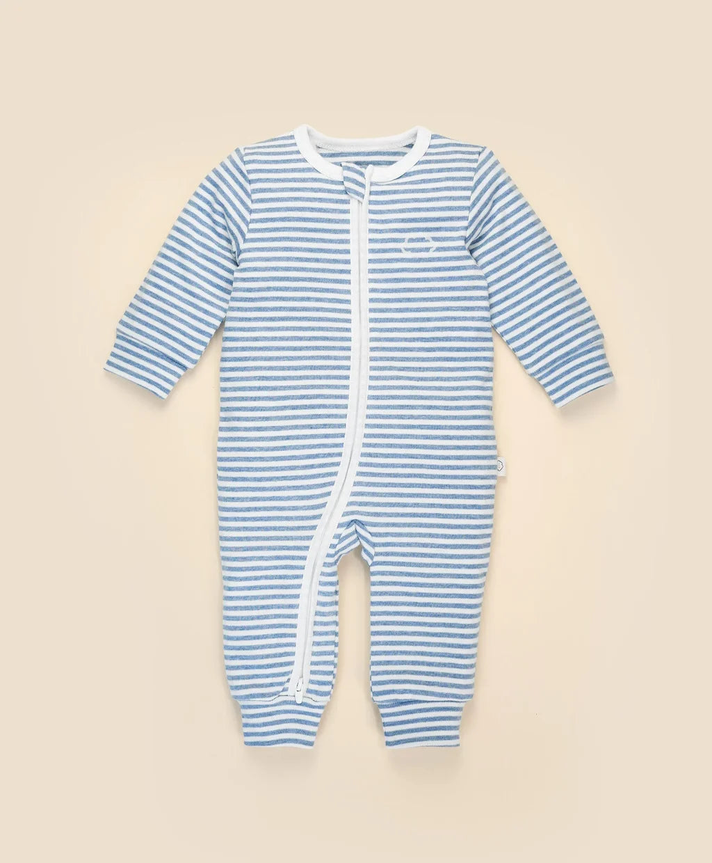 Lummi In Colour - Organic Cotton Zip Growsuit