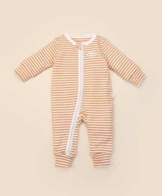 Lummi In Colour - Organic Cotton Zip Growsuit