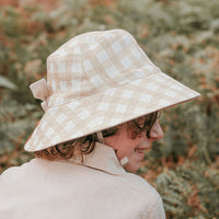 Thumbnail for Bedhead  - Explorer Kids Reversible Classic Bucket Hat - Flynn/Flax